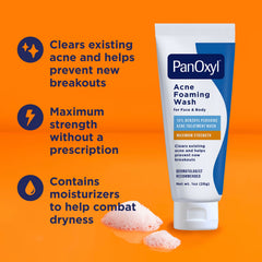 PanOxyl Benzoyl Peroxide Acne Foaming Wash (28g)