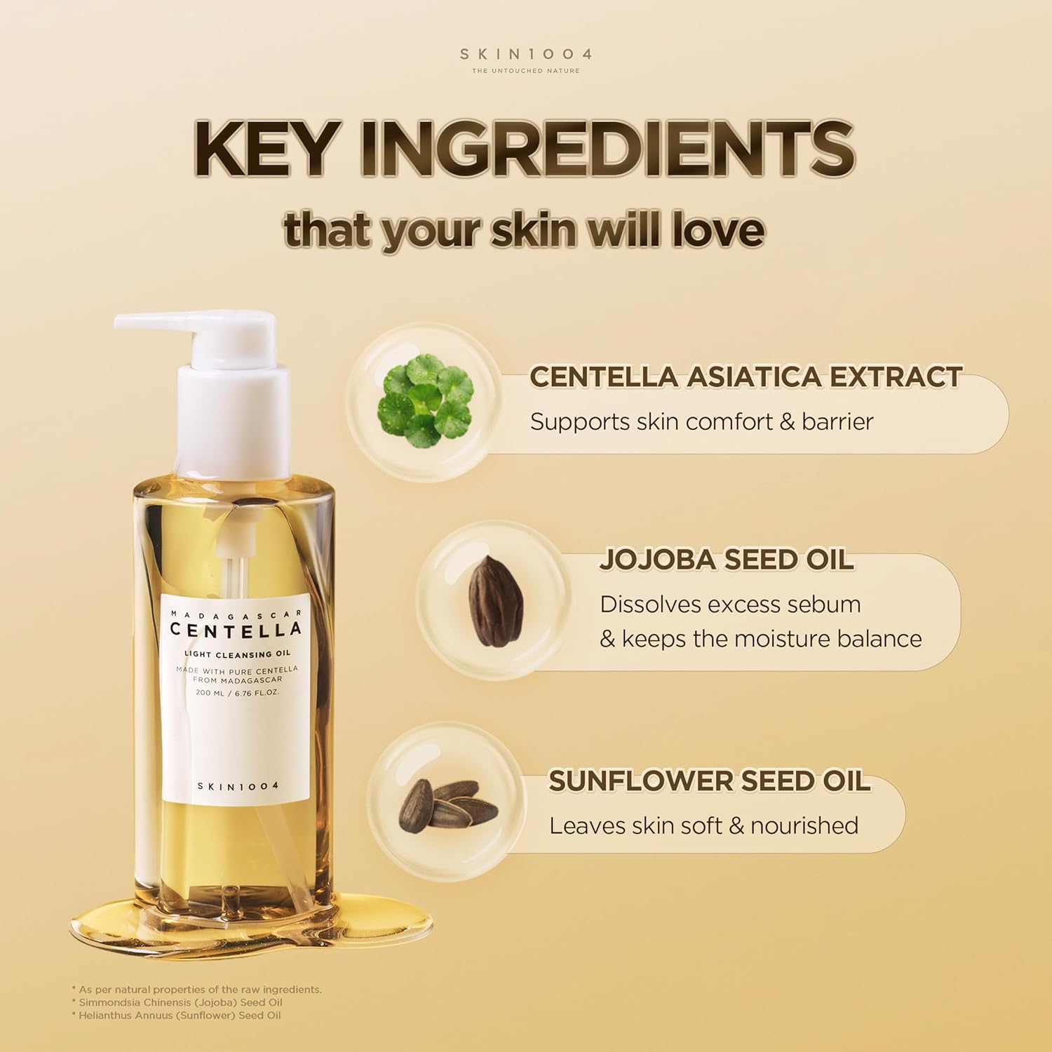 SKIN1004 Centella Light Cleansing Oil 200ml