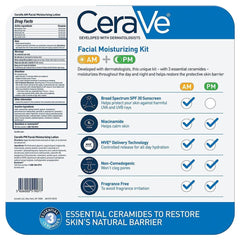 CeraVe AM & PM Facial Moisturising Lotion Duo Set