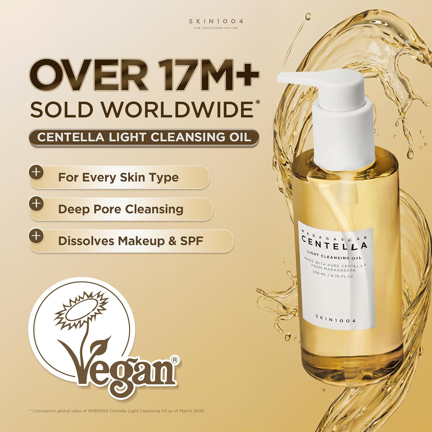SKIN1004 Centella Light Cleansing Oil 200ml