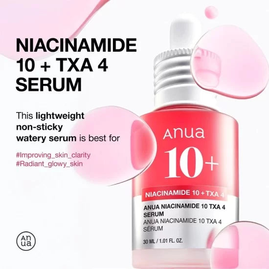 ANUA Niacinamide 10 + TXA 4 Serum - 30ml