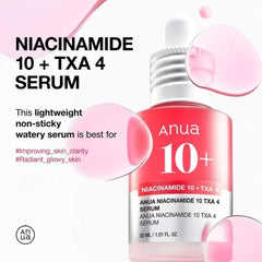 ANUA Niacinamide 10 + TXA 4 Serum - 30ml